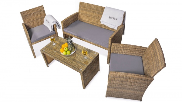 Комплект металевих меблів Comfort (121005) коричневий 