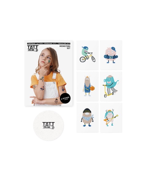 Тату временное TATTon.me Monster set