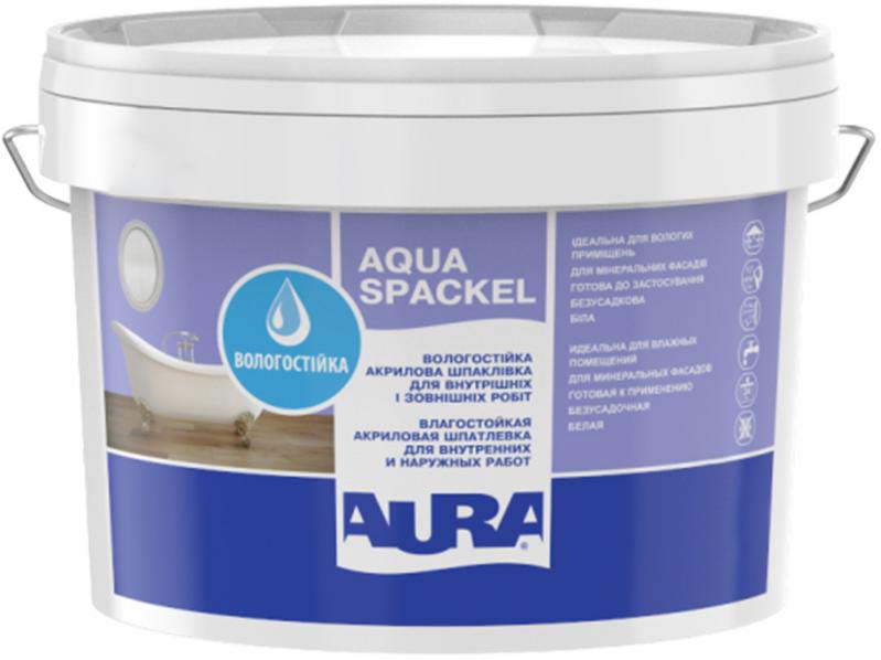 Шпаклевка Aura Luxpro Aqua Spackel 4 кг