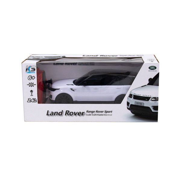 Машинка Land Rover Range Rover Sport (1:24, 2.4Ghz, белый) 1:24 124GRRW