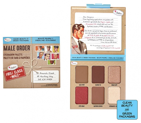 Палетка для глаз theBalm MALE ORDER First Class Male 13,2 г