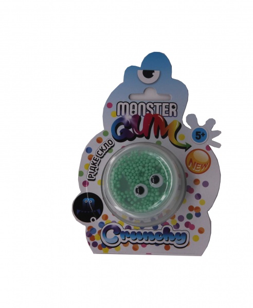 Игрушка Monster Gum для развлечений Жидкое стекло crunchy 21 г