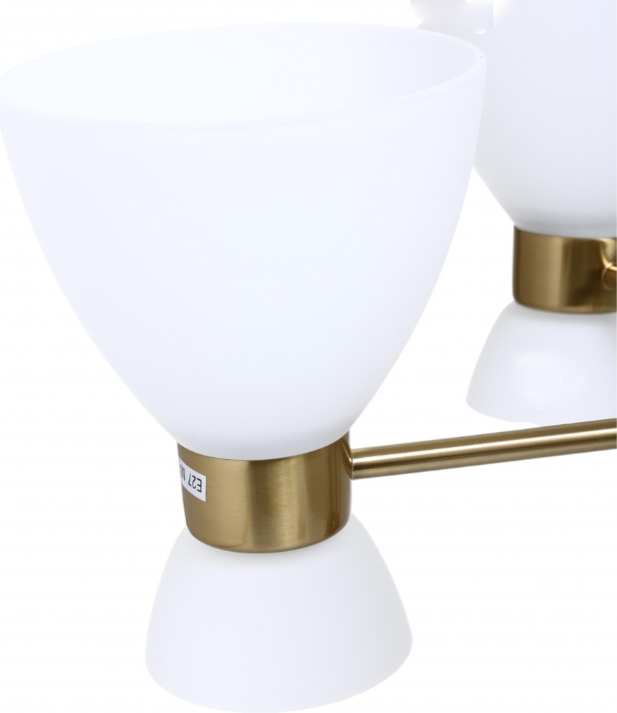 Люстра Sensio Gavr 5x40 Вт E27 бело-золотистый LS-07304/5WG-E2740W