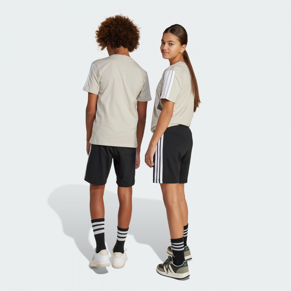 Шорти Adidas J 3S KN SH 210 JE0310 р. 13-14YRS чорний