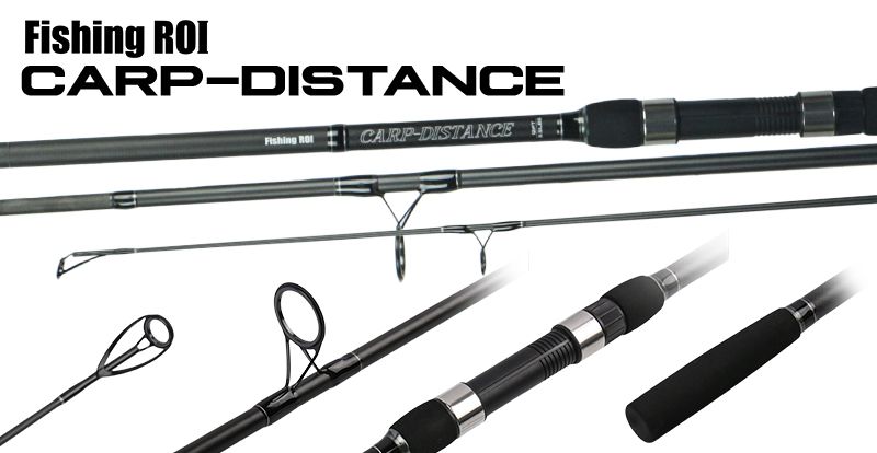Карповое удилище Fishing ROI 3900 см CARP-Distance 3.90m 4,0lbs 3 PCS г