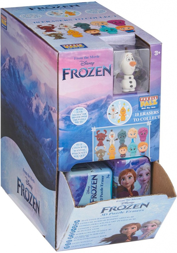 Фигурка HTI Коллекционная резинка-пазл Puzzle Palz Ледяное сердце 1816227