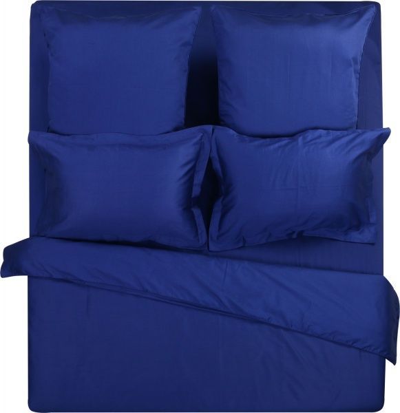 Комплект постельного белья Loft 2 темно-синий Karna 