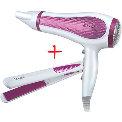 Набор фен + выпрямитель Maxwell MW-2015