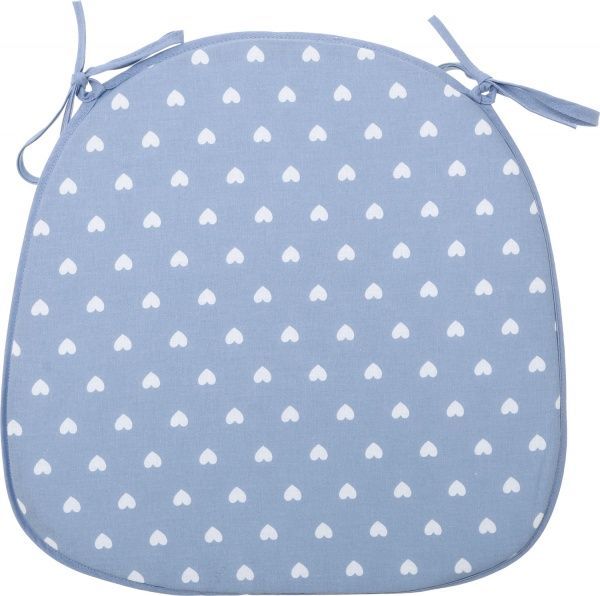 Подушка Indigo Joy 39,5х39,5х2 см блакитна