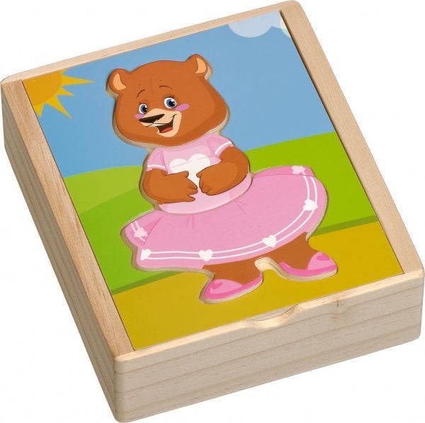 Набір Іграшки з дерева Ведмежа Катя