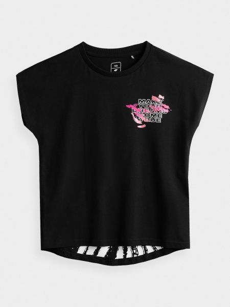 Футболка 4F J4Z20-JTSD210B-20S 140 черный