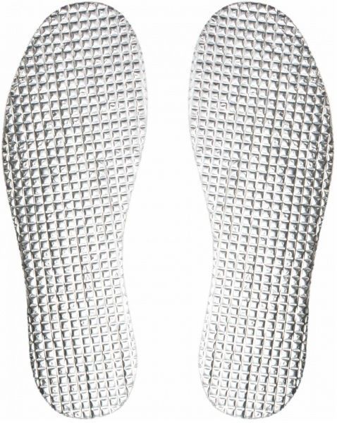 Стельки для обуви меховые с фольгой Роллі 44-45 бежевый