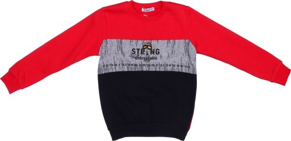 Свитшот ALG р.128 красный 321419 