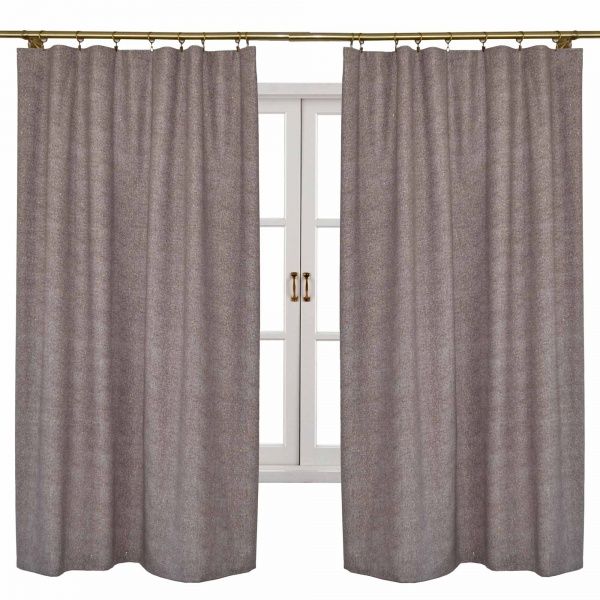 Комплект штор ORO Коричневая La Nuit