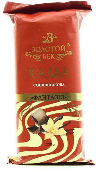 Халва Zolotoi Vek соняшникова Фантазія 270г