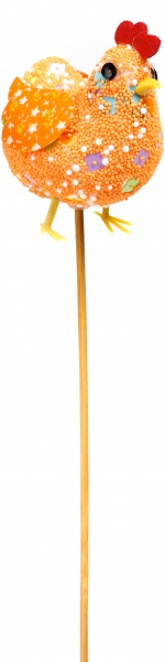 Декорация пасхальная Shunda Курочка 6х27 см в ассортименте (SD12-203162)