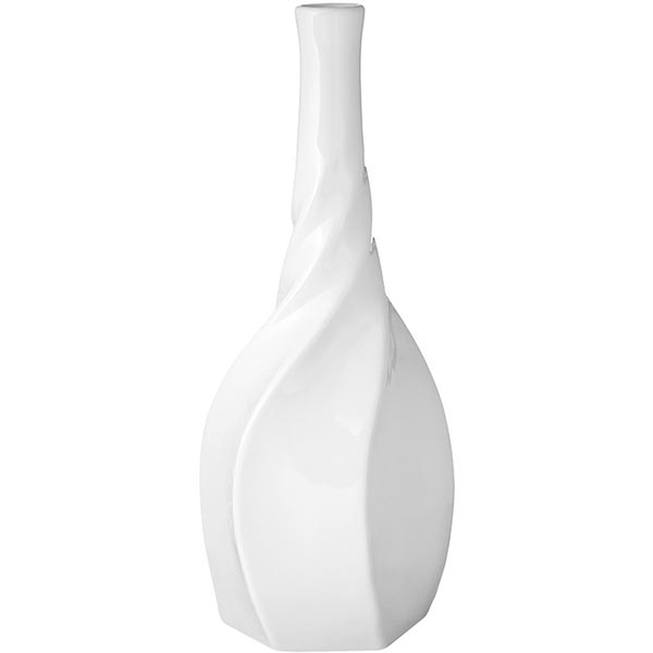 Ваза декоративная Eterna 0002 белая 38 см