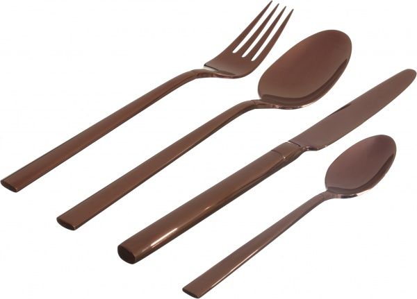 Набір столових приборів мідний 24 предмети 2040PVD Flamberg