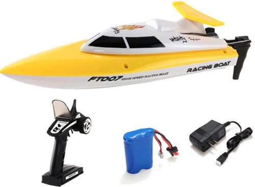 Катер на р/у Fei Lun Racing Boat желтый FL-FT007y