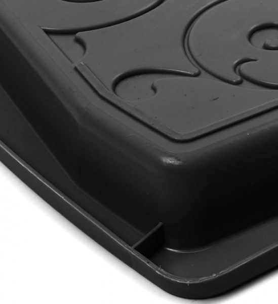 Підставка під взуття Multy Home Europe Sp. z o.o. Signet Oxford boot tray 38х73 см чорна