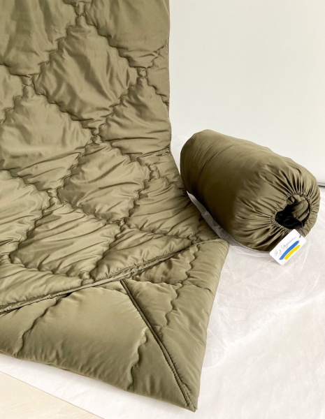 Спальный мешок с капюшоном и чехлом 225х75 см