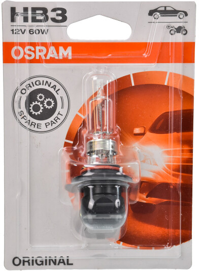 Автолампа галогенная Osram P20D ORIGINAL HB3 60 Вт 1 шт.(OS 9005-01B)