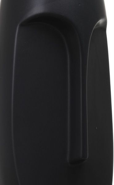 Ваза керамическая черная Face 10х9,5х24 см