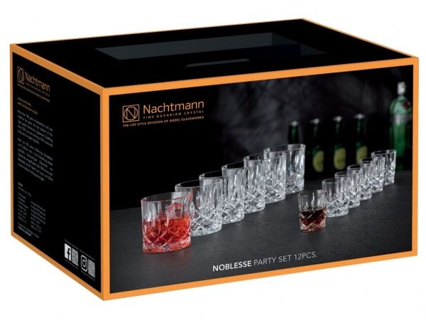 Набор стаканов для крепких напитков Noblesse 245/55 мл 12 шт. Nachtmann