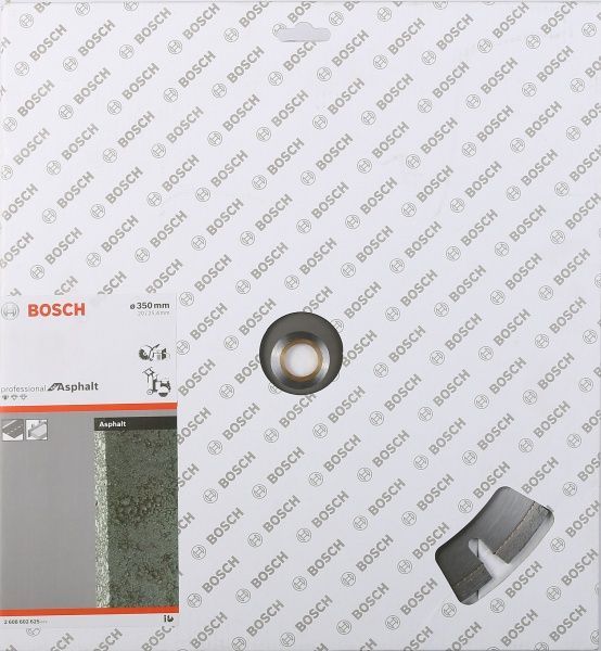 Диск алмазний відрізний Bosch Standart for Asphalt 350x3,0x25,4 асфальт 2608602625