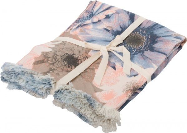 Плед DENIM Flower 130x180 см різнокольоровий Biederlack 