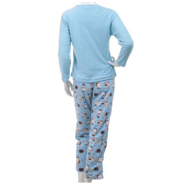 Костюм домашній жіночий La Nuit Home Sleeping llamas р. XS блакитний 