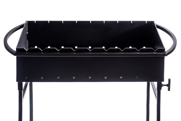 Мангал Metalzavod 9-4N на 9 шампуров 4 мм со съемными ножками