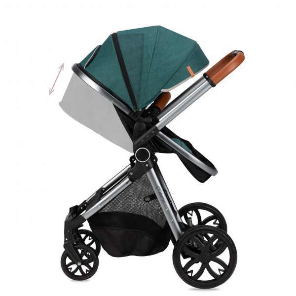 Коляска универсальная 2 в 1 MoMi Limuru 2в1 green 