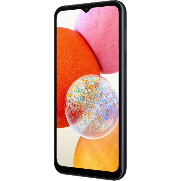 Смартфон Samsung Galaxy A14 4/64GB black (SM-A145FZKUSEK) 