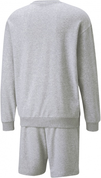 Спортивний костюм Puma RELAXED SWEAT SUIT LIGHT GRAY HEATHER 67330804 р.M сірий