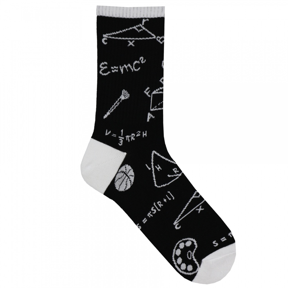 Шкарпетки чоловічі Premier Socks з написом р.25 чорний