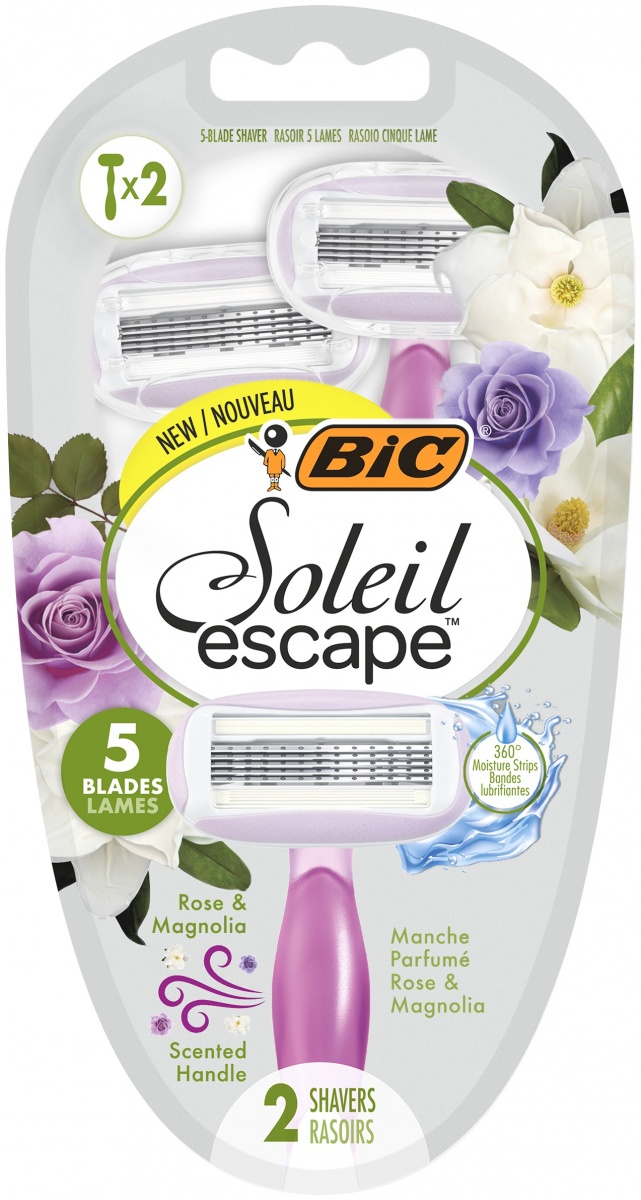 Станки одноразовые BIC Soleil Escape Роза-Магнолия 2 шт. — фото 1
