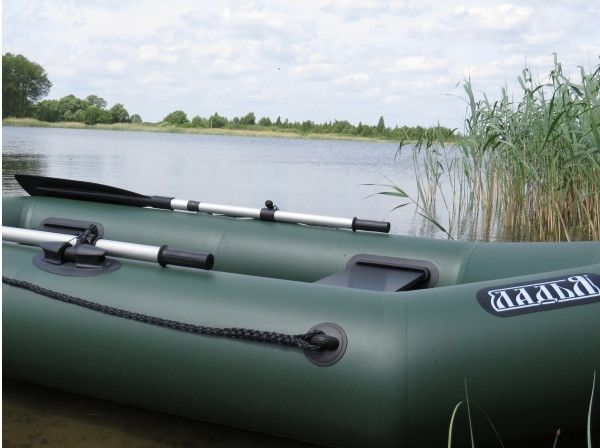 Човен надувний Ладья гребний ЛТ-250БСТ зелений