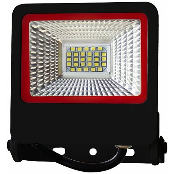 Прожектор Eurolamp 6500 K SMD 20 Вт IP65 черный LED-FL-20(black) 