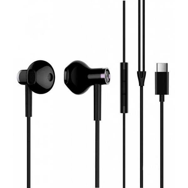 Навушники Xiaomi Mi Dual Driver Earphones Type-C black