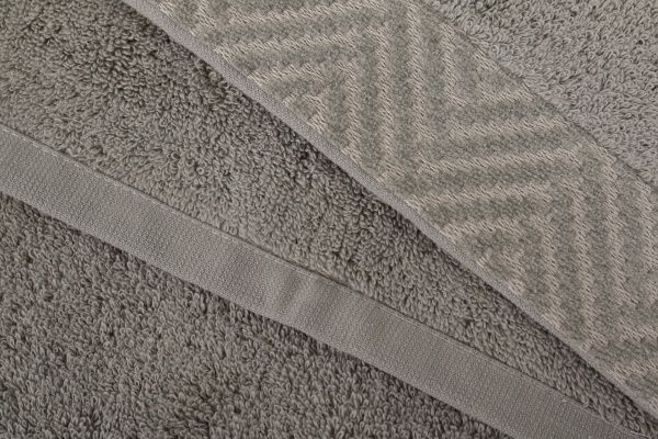 Полотенце 70x140 см светло-серый Arrows 