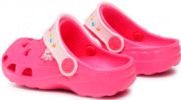 Сабо Coqui Lt. fuchsia/Pale pink 8701-100-3655 р.EUR 27/28 рожевий