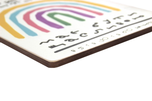 Постер деревянный 