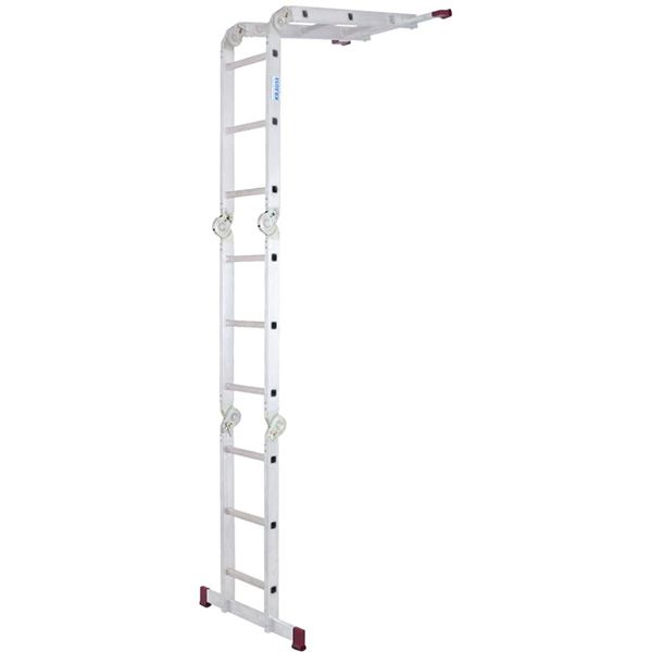 Шарнірна драбина-стрем'янка Krause Corda 4x3 (013385)