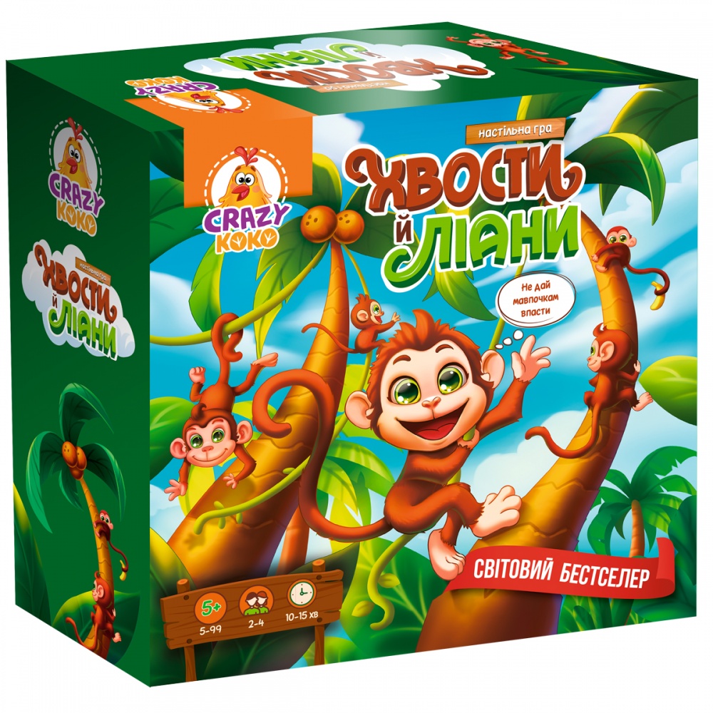 Игра настольная Vladi Toys Хвосты и лианы VT8055-39