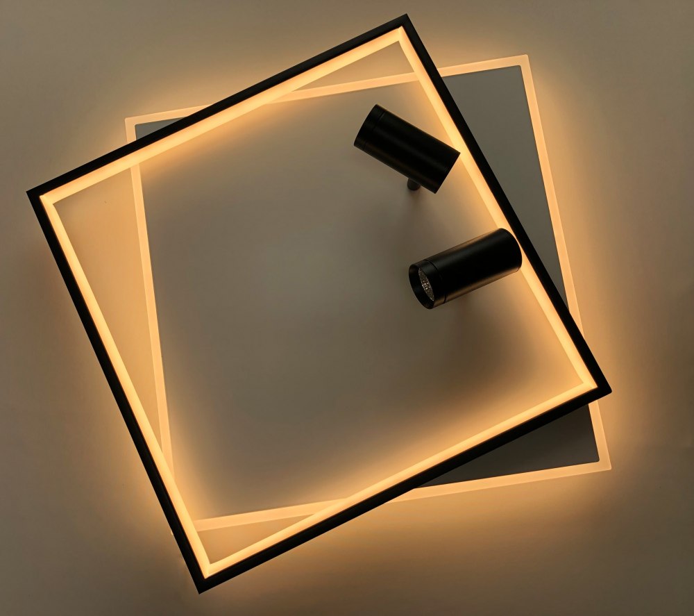 Люстра светодиодная Luminaria 4x100 Вт LED-модуль бело-черный GEOMETRIA DOWNLIGHT 100W 2S