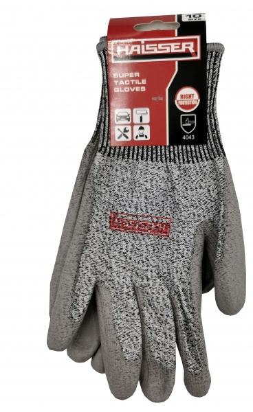 Перчатки Haisser 211424 с покрытием полиуретан XL (10) 211424