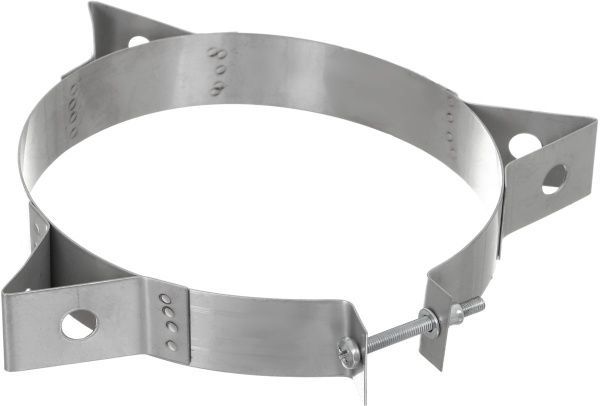 Скоба кріплення 3 вуха під трос 0,5 мм нерж Ф120 мм LIRA-LTD 