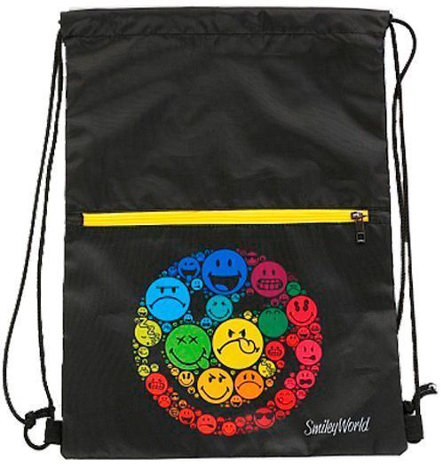 Сумка для взуття с замком Райдуга в колі Smiley