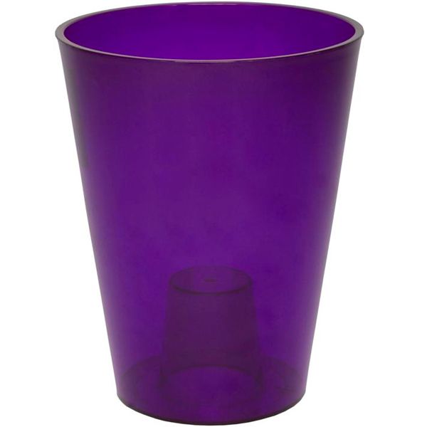 Кашпо пластиковое Lamela Лилия круглый 2,8л фиолетовый (379) 